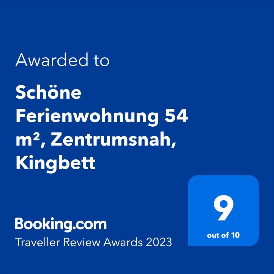 Schoene Ferienwohnung 54 M², Zentrumsnah, Kingbett エアフルト エクステリア 写真